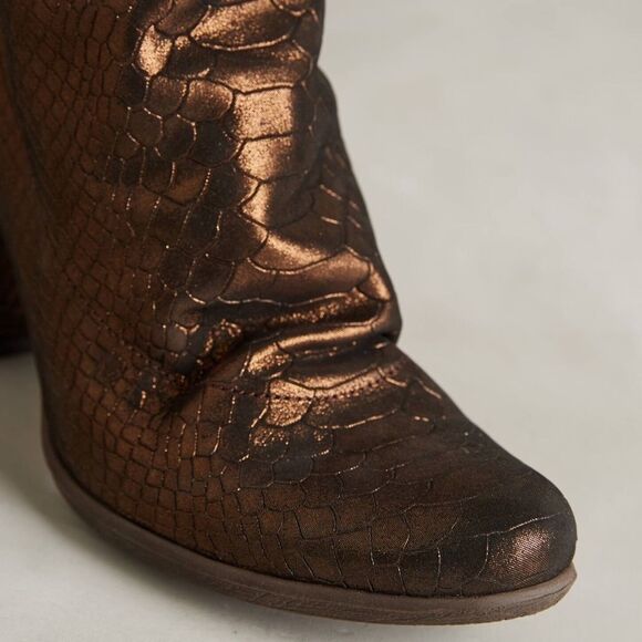 Anthropologie x Seychelles Hint Metallic Boots - Picture 3 of 3